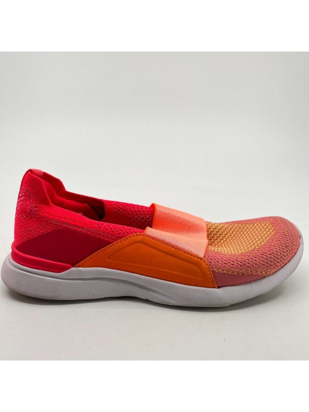 APL TechLoom Bliss Slip-On Womens Size 7.5 Pink Orange Athletic Shoes Sneakers